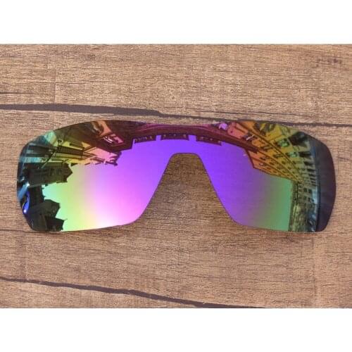 Vonxyz Violet Mirror Polarized Replacement Lenses for-Oakley Offshoot Frame