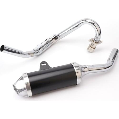 Suitable for China BBR black exhaust muffler silencer 50cc110cc125Ccc PIT DIRT BIKE exhaust pipe
