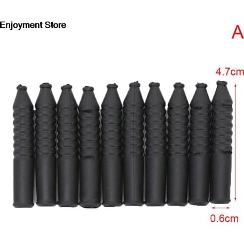 18g/25g 10pcs Rubber Bicycle Brake Cable Tail Cap End Protector Cover Cycling Bike Accessories