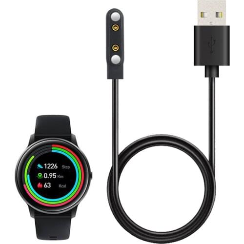 Smartwatch Dock Charger Adapter Magnetic USB Charging Cable Base Cord Wire for Xiaomi Youpin Imilab KW66 Smart Watch Accessories