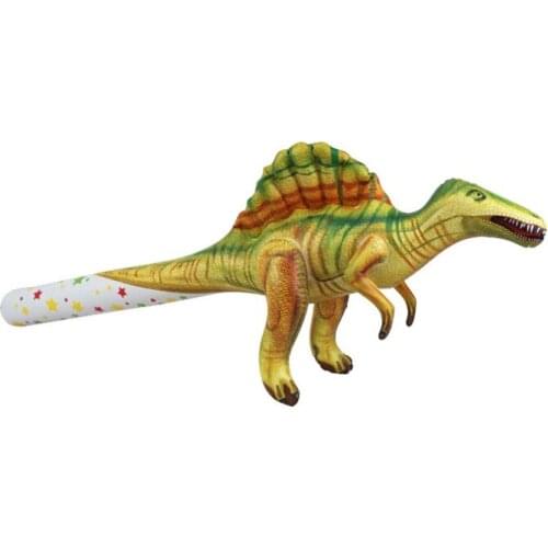 Animal Triceratops Stegosaurus Wrist Dragon Xunraptor Tyrannosaurus Spine Back Dinosaur Lala Stick Children Inflatable Toy