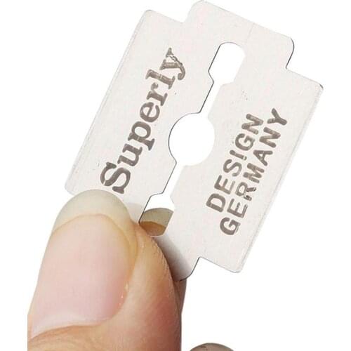 100Pcs Steel Replacement Blades for Foot Callus Remover Hard Skin Remover Hand Foot File Foot Care Pedicure Tools