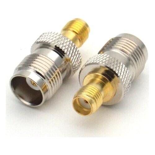 2pcs SMA Female To TNC Female Jack RF Coaxial adapter Connectors