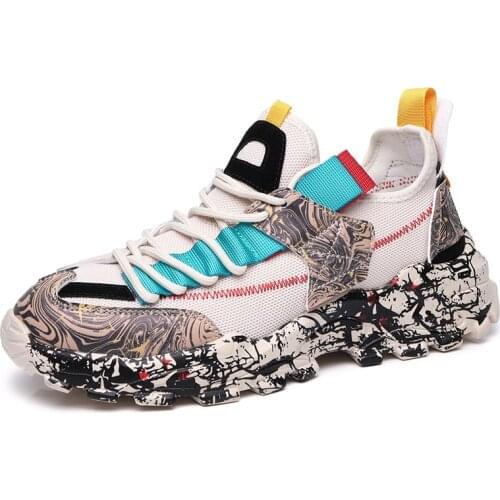 2021 Classic Men Sneakers Fashion Mesh Breathable Mens Casual Shoes Walking Jogging Shoes Light Zapatillas Hombre Mens Shoes