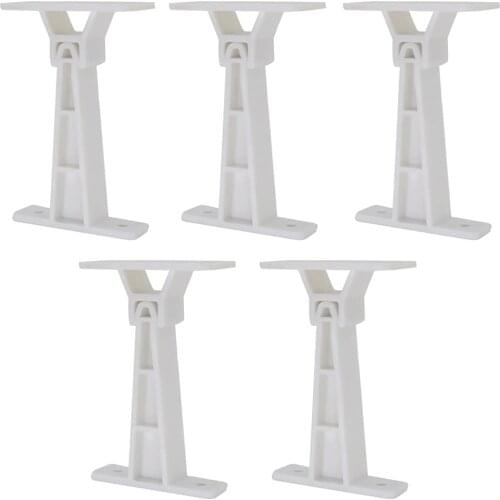 5pcs 3" C-Clip Entry Door Holder Catch Latches for RV Camper Trailer Motor Home