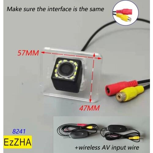 CCD HD Car Rear View Camera Back Up Reverse Parking Cams For Kia Optima K5 2012 2013 2014 Dynamic Trajectory 4 8 12 LED light