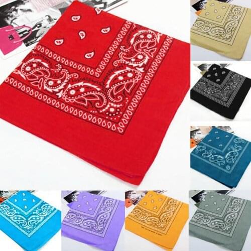 Polyester Square Scarf Outdoor Sports Bandana Elastic Shawl Headwrap Bands Soft Hair For Unisex Hair Girl Scarf Accessories T7S9
