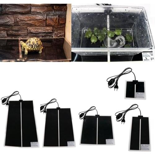 EU Plug 220-240V 5/7/14/20/28W Adjustable Temperature Pet Heating Warmer Amphibians Bed Mat RXJB