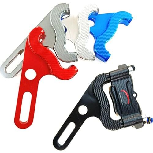 Motorcycle CNC rear brake system adapter bracket for 100mm brake calipers with 8.7" 220mm brake disc for Honda Yamaha scooter