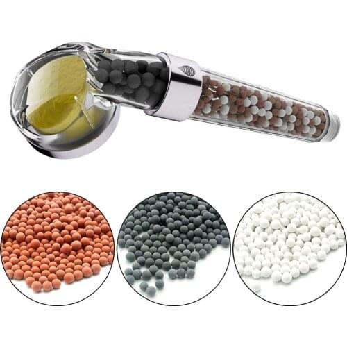 Shower Head Energy Balls Replacable Bathroom Spray Nozzle Balls Water Purification Filter Balls For Bathroom