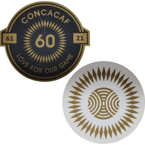 CONCACAF LOVE FOR OUR GAME Soccer Patch Badges Heat Transfer Football Patches