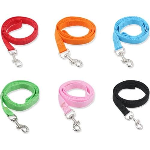 Nylon Dog Training Leashes for Samll Medium Dogs Walking Harness Collar Leader Rope Pet Supplies