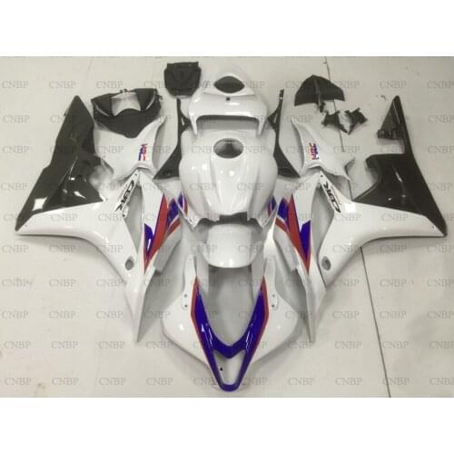 CBR600 RR 2007 - 2008 Fairings CBR 600 RR 08 Fairings for Honda CBR600RR 2008 Black White Fairing Kits