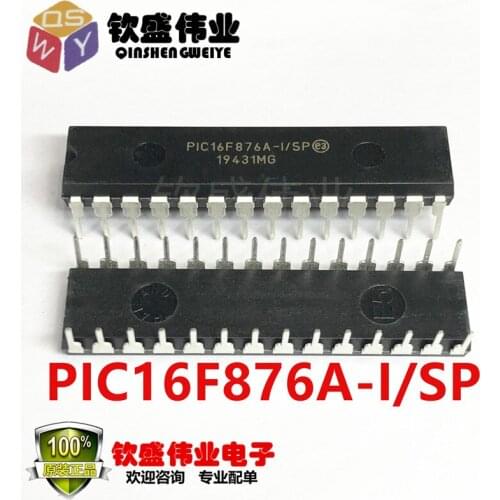 PIC16F876A-I/SP DIP-28 PIC16F876A-ISP PIC16F876A-I PIC16F876A