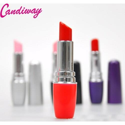 Hot Mini secret Women Lipstick Vibrator Electric Vibrating Jump Egg Waterproof Bullet Massage Sex Toy Women Adult Product