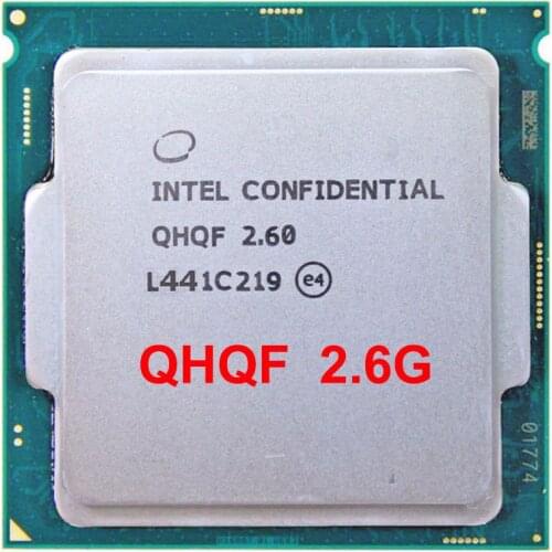 QHQF Engineering version of INTEL I7 CPU Q0 SKYLAKE AS QHQG 2.6G 1151 8WAY 95W DDR3L/DDR4 graphics core HD530