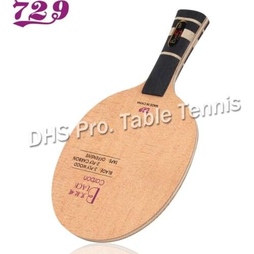 Friendship 729 Black Carbon Table Tennis Blade Offensive Ping Pong Racket Bat