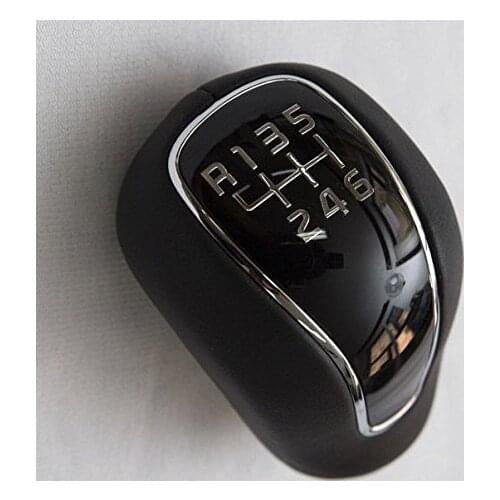 6-Speed Gear Knob Genuine Parts for Hyundai ix25 Creta Black Gear Head Lever Car Shift Knob for Kia FORTE K3 CERATO MT gear leve