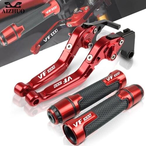 Brake Clutch Lever For Honda VF1000 VF 1000 1997-2004 Motorcycle Adjustable Folding Extendable Levers Handle Grip Handle Bar