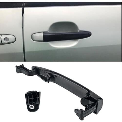 1 Pair Car Rear Door Handle for Toyota Sienna 2004-2010，Car Rear Knob Left&Right Sliding Door Replacement Parts