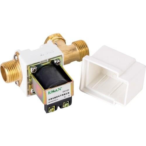 1pc Brand New Normally Closed 1/2" Electric Solenoid Valves for Water Air Stable Diaphragm Solenoid Valve 12V DC