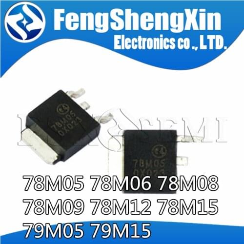 10PCS 78M05 TO252 7805 L78M05CDT 78M06 78M08 78M09 78M12 78M15 7806 7808 7812 Three-terminal voltage regulator Triode TO-252