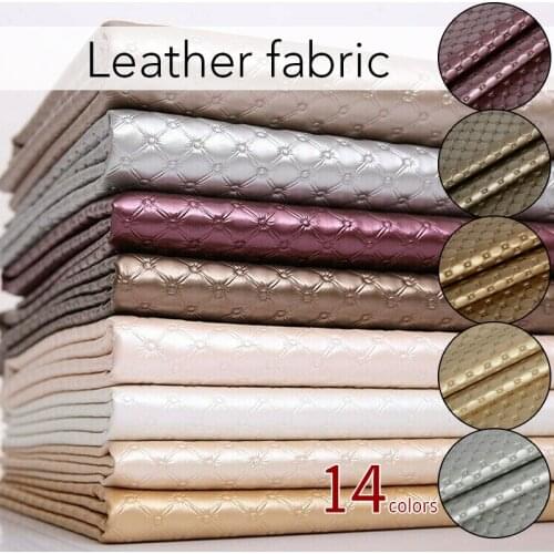 100x138cm Embossed PU Leather Artificial Synthetic Leather Fabrics For Sewing DIY Bag Sofa Car Decor Home Upholstery Material