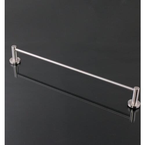 304 stainless steel bathroom towel bar hardware brushed surface