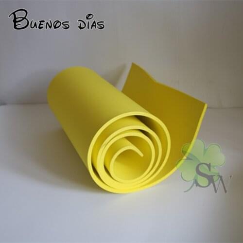 8mm Yellow Eva Foam Craft School Projects, Easy To Cut,Punch Sheet,Handmade Eva Material