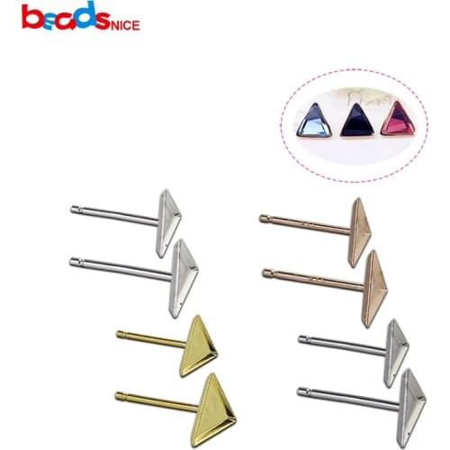 Beadsnice Silver Earrings