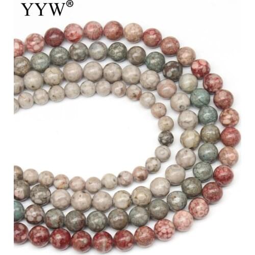 Maifan Stone Beads Mixed Color Beads 4mm 6mm 8mm 10mm 12mm Jewelry Handmade Making DIY Necklace Bracelet Jewelry Accessories