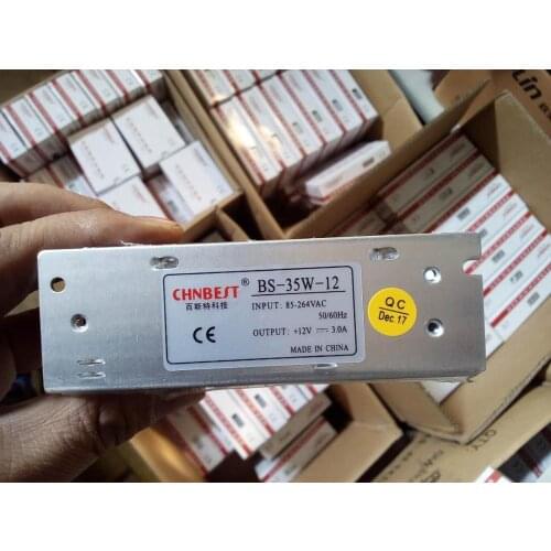 Chn best BS-35W-DC12V switching power supply 35W/12V regulated power supply conversion transformer switch