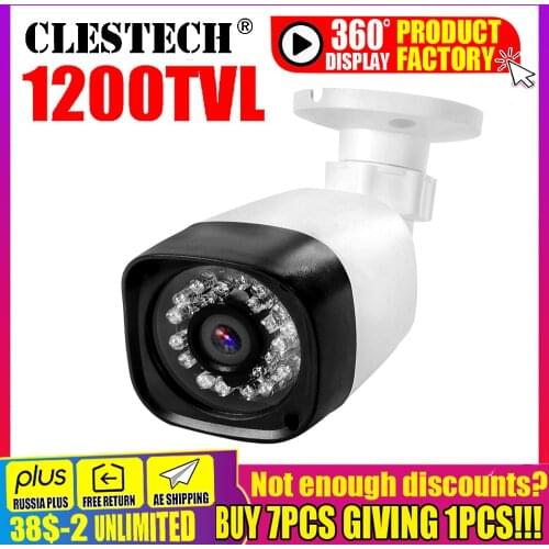 Cmos 1200TVL hd CCtv Camera Security Surveillance Video in/Outdoor Waterproof IP66 CVBS 960h Analog infrared Night Vision 30m