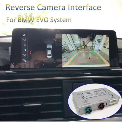 Reverse Camera Interface For BMW F15 F16 F20 F22 F23 F25 F26 F30 F36 F48 EVO System Rear view 360 Camera interface retrofit