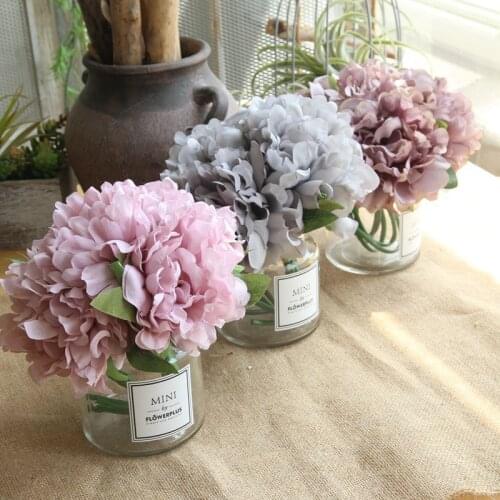 European-style Artificial Flower Peony Artificial Flowers Home Decoration Flower Rose Garden Decoration Wedding DIY Decoration