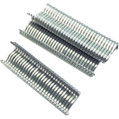 600pcs/box M nail Cages installed Chicken Duck Bird Dog cage clamp 2.0 Quail Tied dove cage clamp Rabbit staples