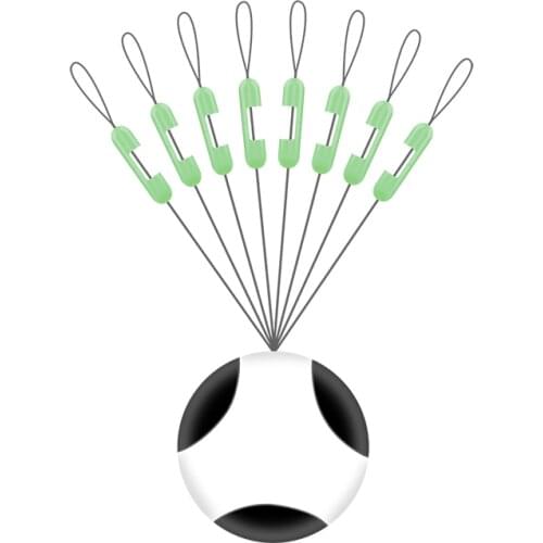 LEDIAO 5Pcs/lot Double Hooks Contactor Rubber Space Beans High Quality Sea Carp Fly Fishing Spinner Bait Tackle Tool Accessories