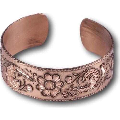 Copper Bracelet,Embroidered Handmade Copper Bracelet