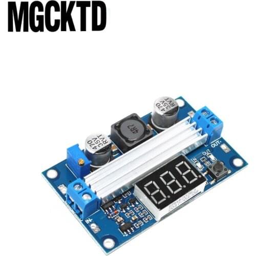 DC DC-DC 3~35V to 3.5~35V LTC1871 Booster step up Step-up module Converter Regulated Power Supply+VoltMeter