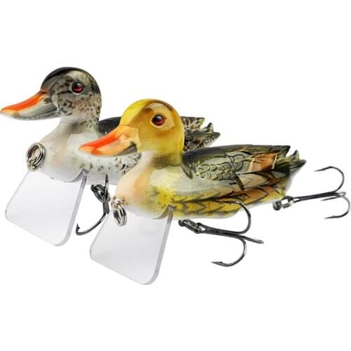 RQNQ 1Pcs 2021 New Hot Selling 15.2CM/90G Floating Duck Swimbait Fishing Lures Bait Jointed Bass Crankbaits Wobblers