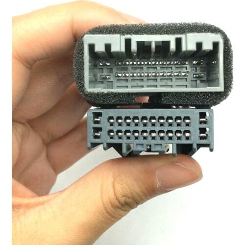 For Honda 10th Accord Navigation Host Power Audio Plug Terminal Connector Extension Wire Harness 24PIN cable housing