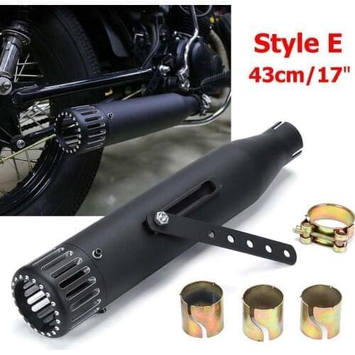 Universal Motorcycle Exhaust System Slip on Pipe For Harley Sportster 883 1200 Forty Eight Seventy Two Iron 883 XL1200 XL883
