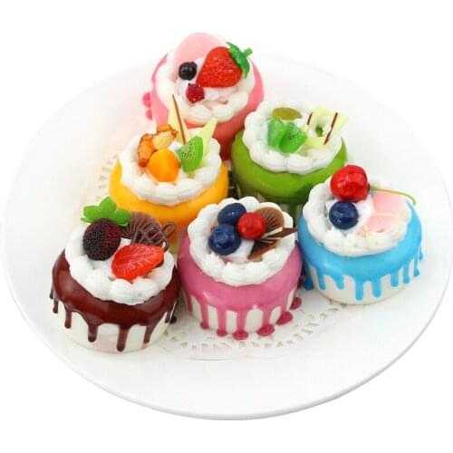 050 Imitation cream fruit cake model food fake fruit dessert fake bread