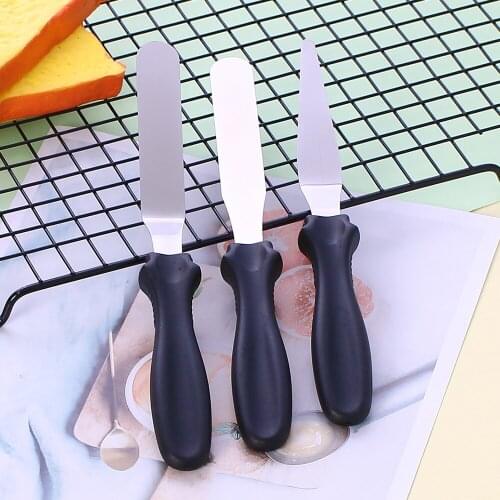 Blade Angled espatula decoracao do bolo 3pc spatula Gift Icing Spatula Smooth Filling Tool Cutter Set Baking Pastry Tool 04043