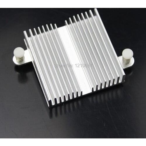 50 Pieces lot Aluminum Heatsink Cooler Heatsink Cooling 40x40x9.95mm Chip VGA RAM LED