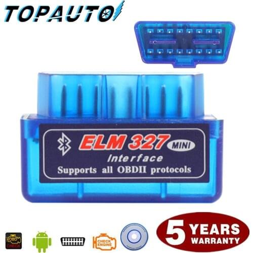 Elm327 Obd2 Scanner Code V1.5/2.1 Bluetooth-Compatible OBD2 Automobile Detector Code Reader Obd2 Car Scanner Repair Tools