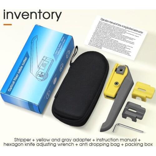 Ree shipping red landscape Opening Knife Sheath,vertical Slitter Fiber Optical Stripper KMS-K longitudinal cable cutter