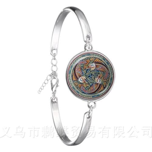 Celtics Logo Chain Bracelet Wicca Jewelry Talisman And Treatment Of Injury FIT Religion Belief Souvenir Chain Bangle