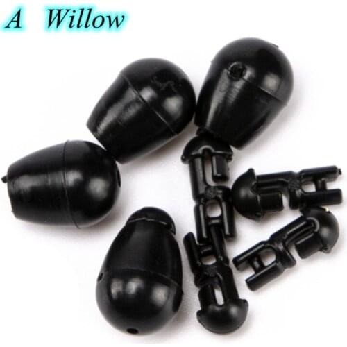 20PCS Quick Change Beads Carp Match Fishing Tackle Hook Links Method Feeders Carp Fishing Accessories Tackle Size S&L