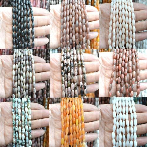 FLTMRH Natural Stone Beads Amethysts Agates Lapis lazuli Turquoises Stone Beads For Jewelry Making DIY Bracelet Necklace